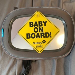 ❗️SOLD❗️Baby Sign & Mirror